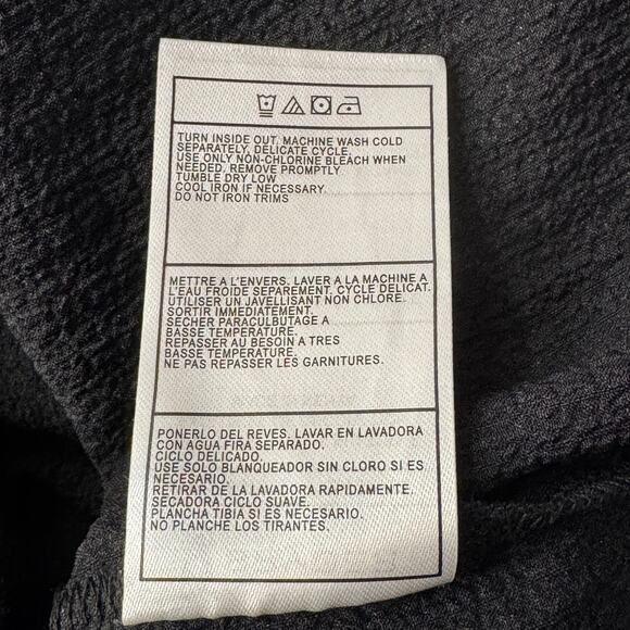 Spyder Medium 1/4 Zip Crepe Dress Lightweight Stretch Sleeveless Pockets Black - Picture 12 of 12